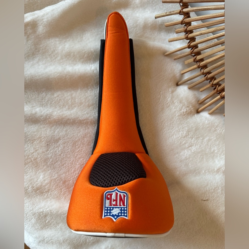 Cleveland Browns NFL golf club head cover brown & orange